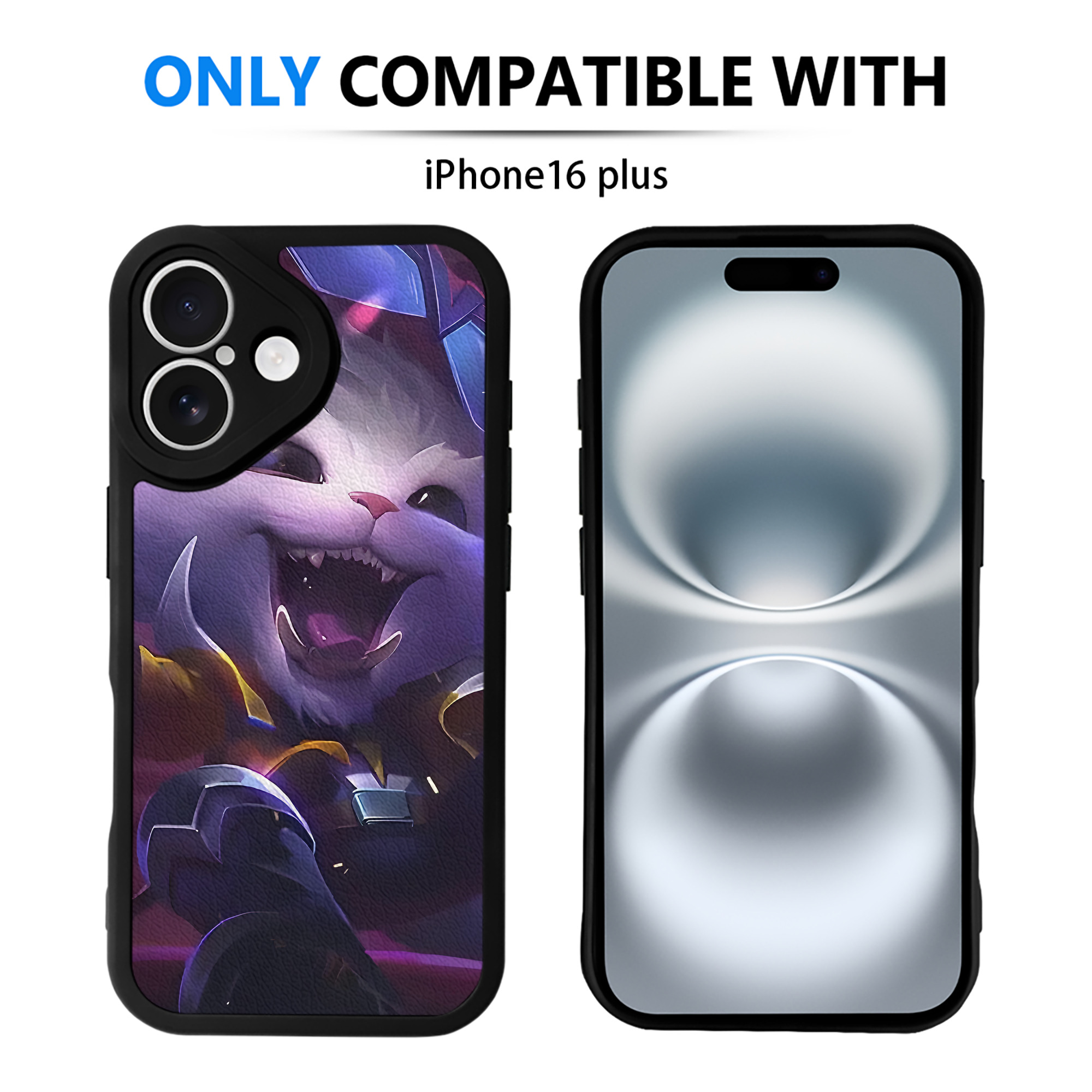 リーグ・オブ・レジェンド League of Legends LOL 【iPhone 16シリーズ対応】シリコンスマホケース（レザー調） 材質：シリコン